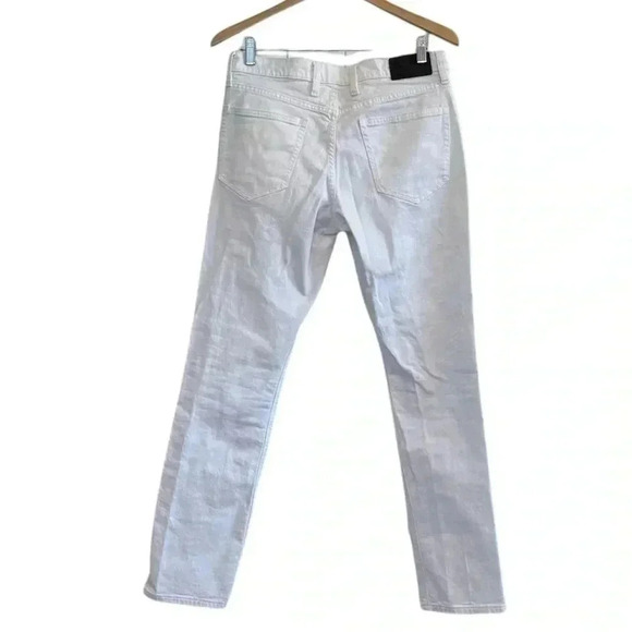๐ 6/$60, Michael Kors Parker Slim Fit Jeans, White, Size 32/32 - Picture 3 of 8